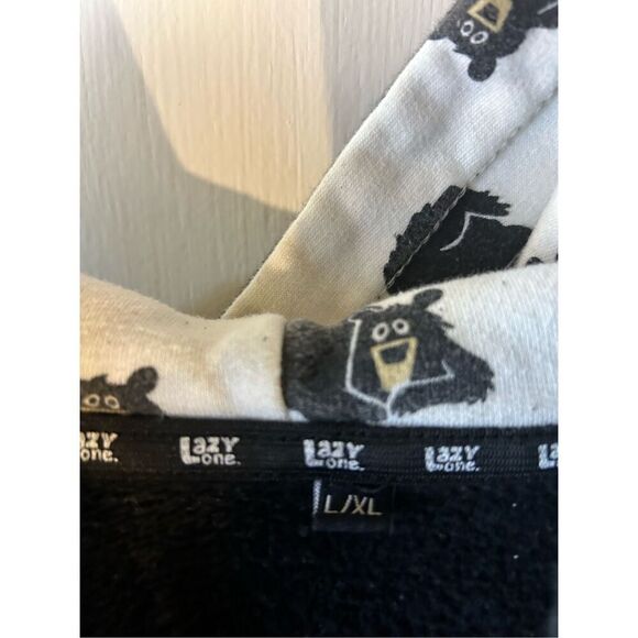 Lazy one mama bear pajamas sleep hoodie lg/xl (discoloration) rn#108585 - Picture 4 of 12